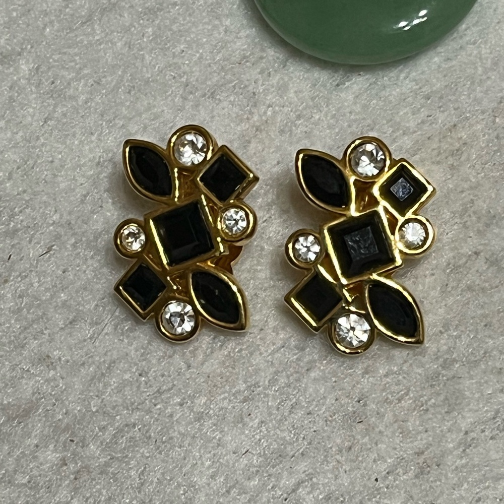 Swarovski SAL Vintage Clip On Earrings